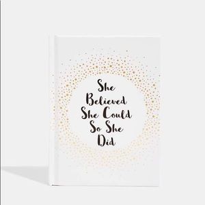 She believed she could go she did book